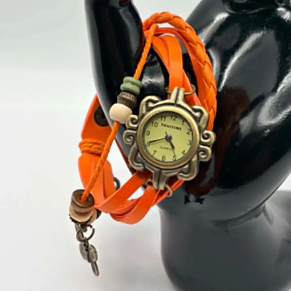Gold & Orange Layer Thaitime Watch